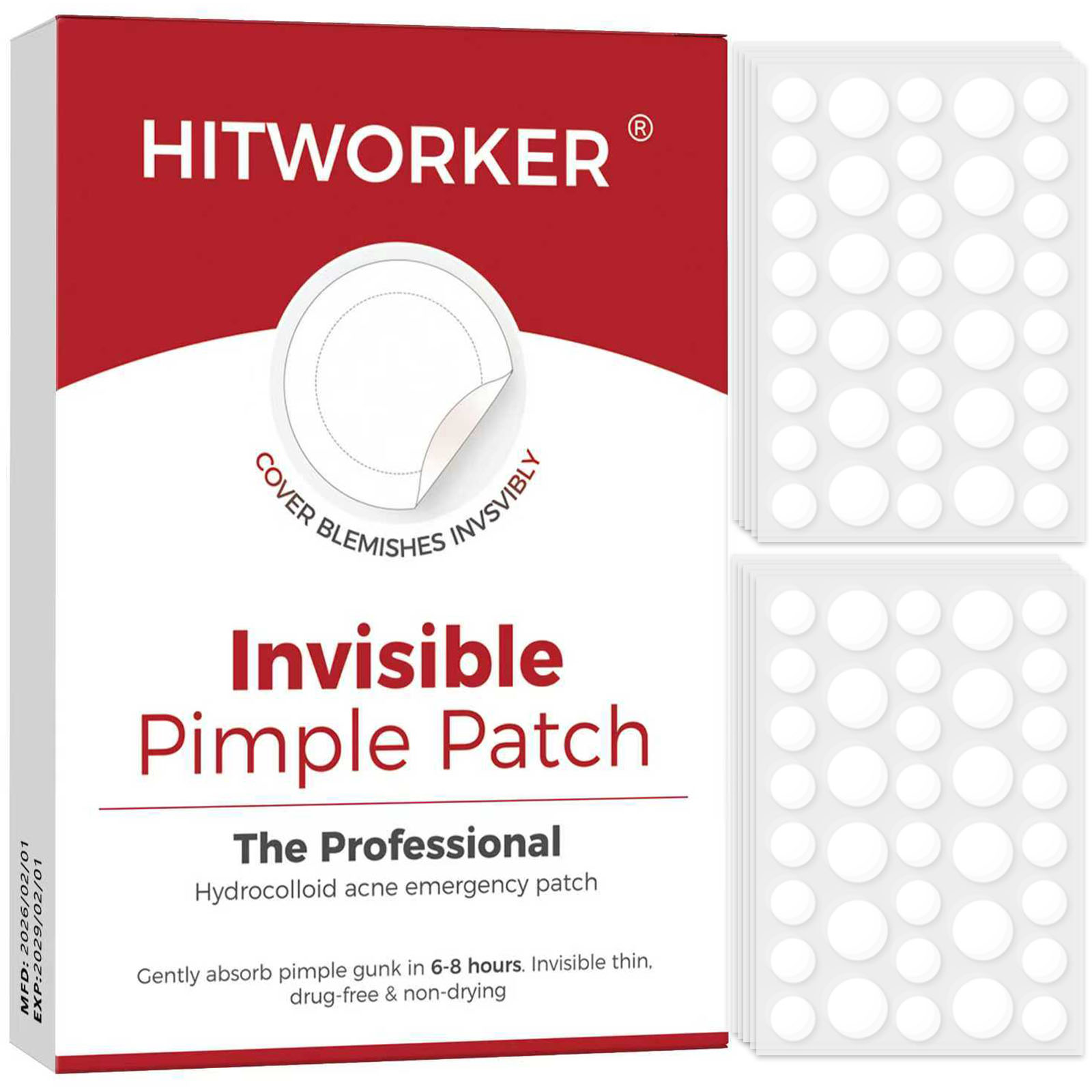 Hydrocolloid Pimple Patch - 36/360 قطعة من لاصقات الهيدروكولويد لعلاج