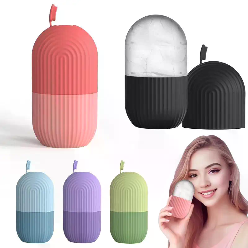 Face Ice Roller Puffiness - قالب سيليكون لصنع بكرة الثلج للوجه،