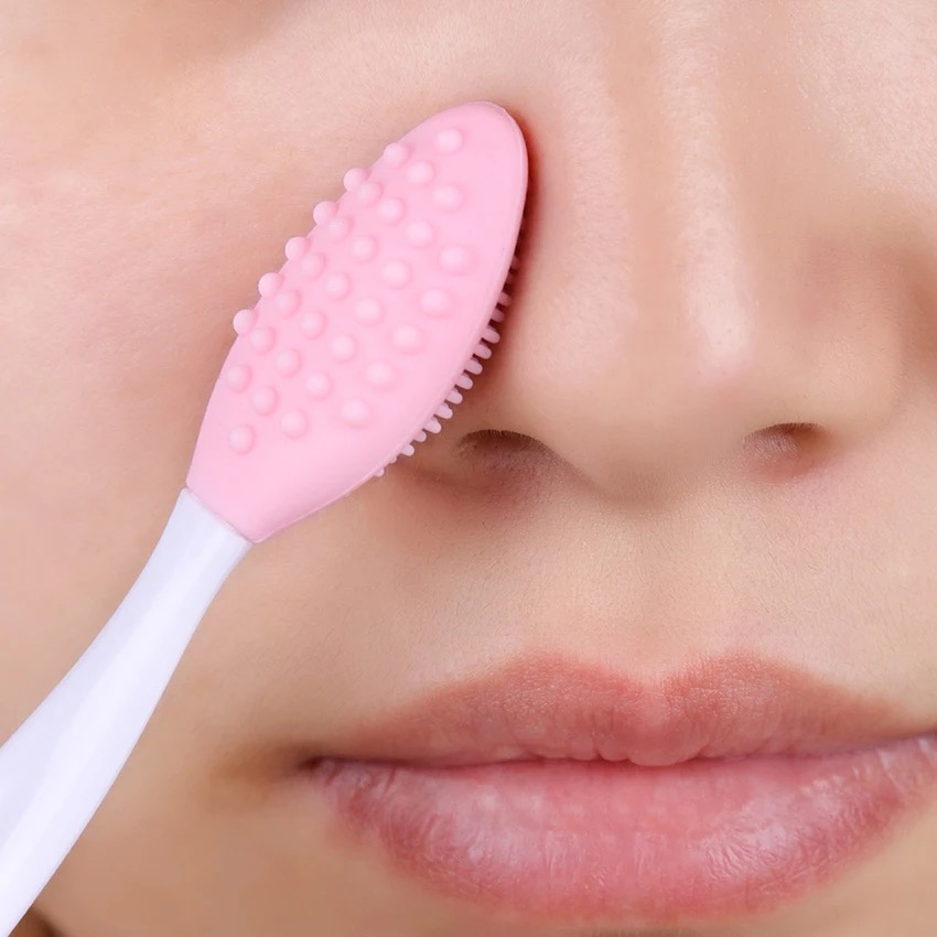 Silicone Face Scrubber Electric - 1 قطعة/4 قطعة العناية بالبشرة الجمال