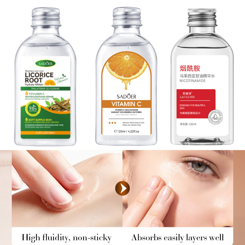 Niacinamide Pore Shrinking Essence - VC النياسيناميد تبييض مغذي الجلسرين عرق