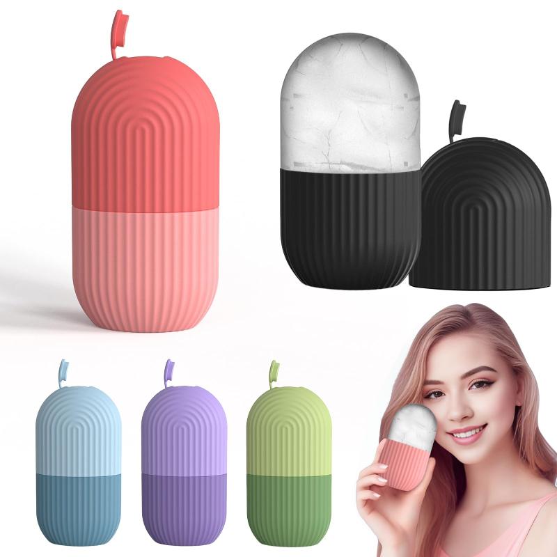 Face Ice Roller Puffiness - قطعة واحدة من أسطوانة الثلج للوجه،
