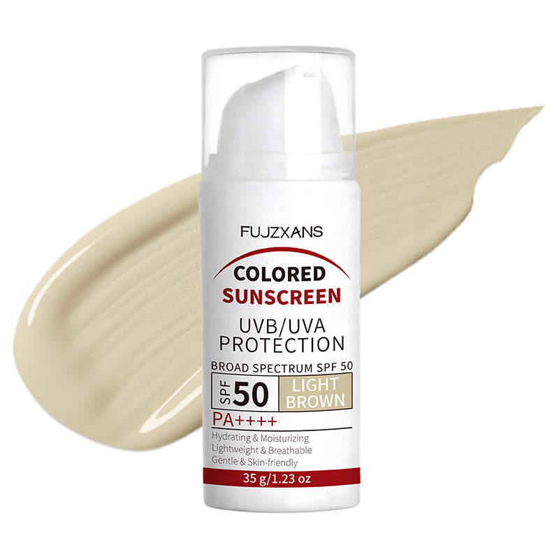 Spf 50 Waterproof Sunscreen - كريم أساس بي بي بلون بني