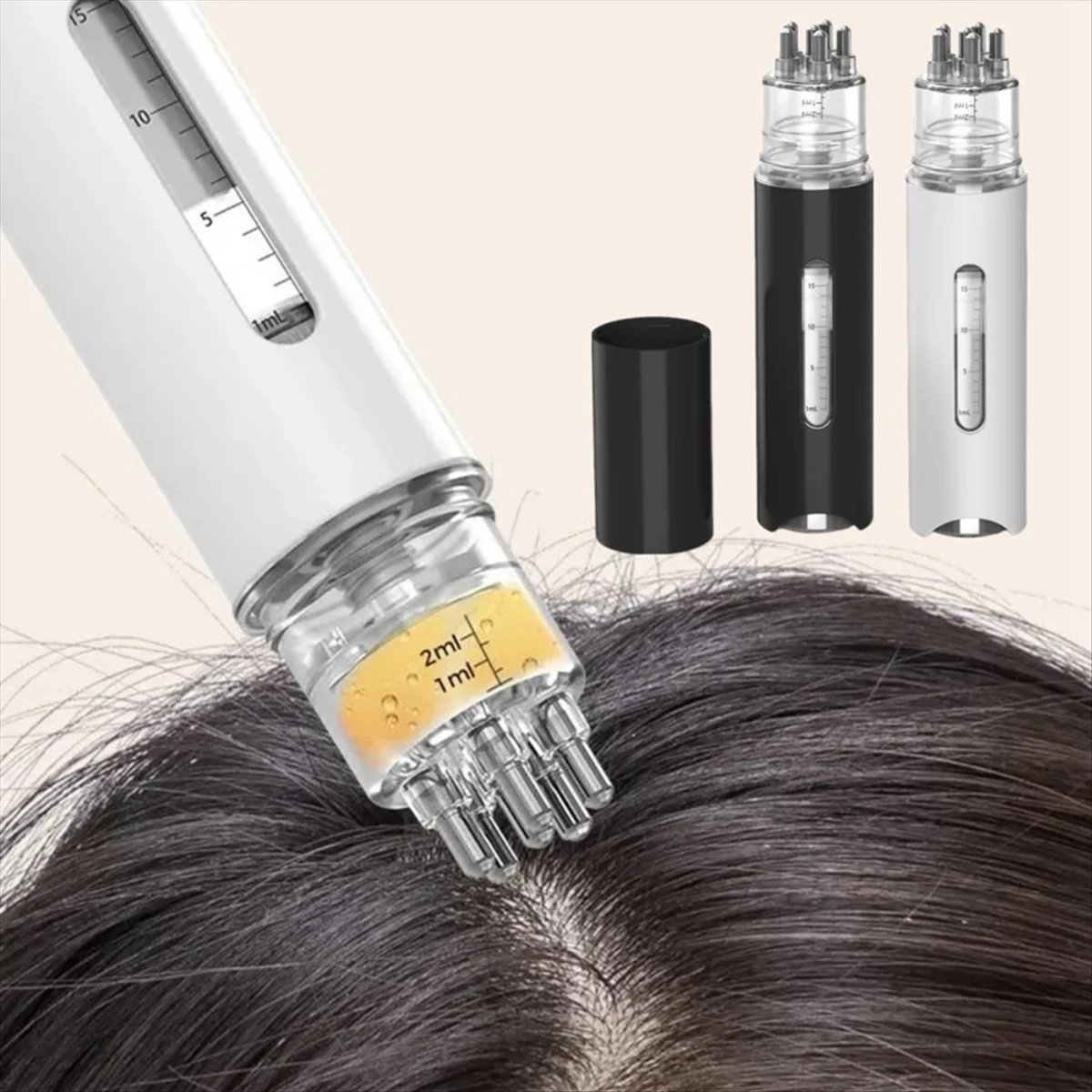 Hair Care - *X07A قضيب فروة الرأس السائل مشط