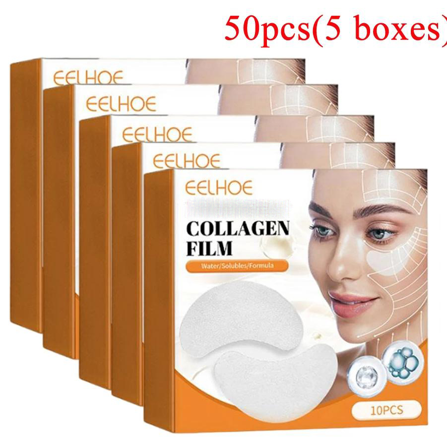Collagen Under Eye Patches - 5 صناديق الكولاجين للذوبان بقع فيلم