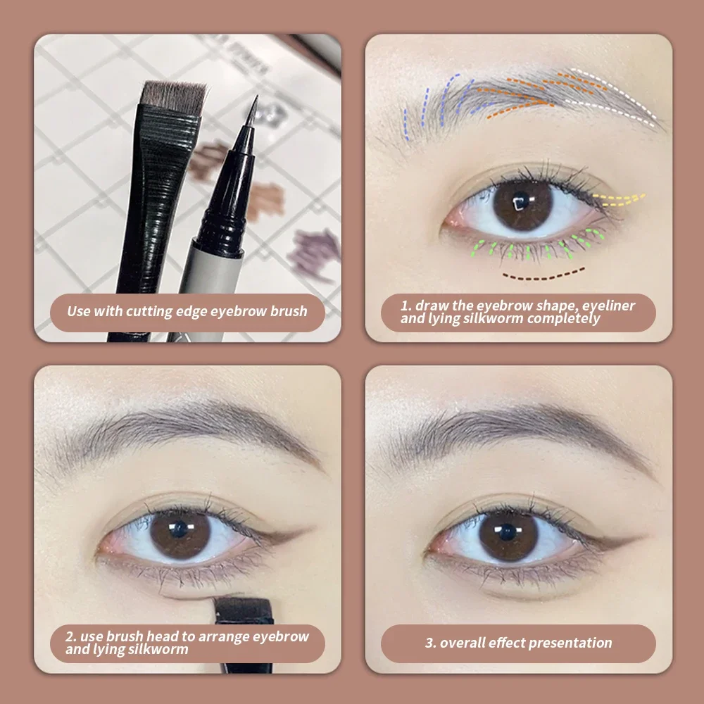 قلم الحواجب السائل متعدد الوظا - مراجعة Waterproof Liquid Eyeliner Pen وسعره