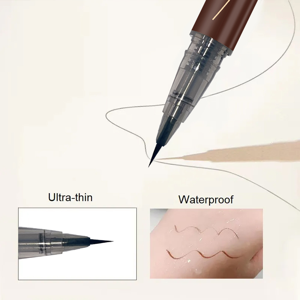 جديد 0.005 مللي متر الترا غرام - مراجعة Waterproof Liquid Eyeliner Pen وسعره