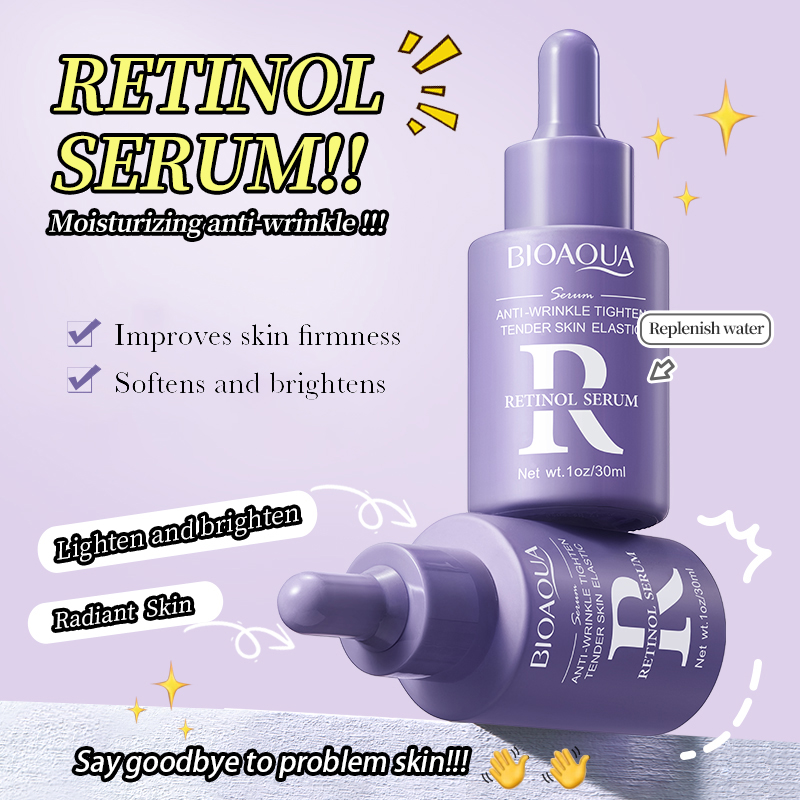 1/3 قطعة BIOAQUA فيتامين C الر - مراجعة Hyaluronic Acid Facial Serum وسعره