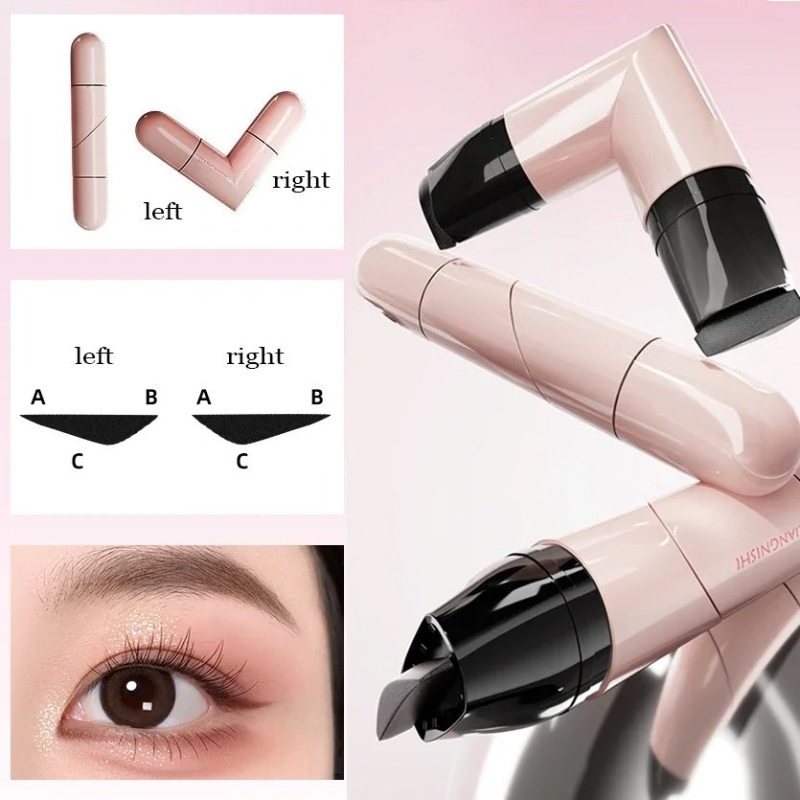 1 قطعة تدوير كحل ختم المتكاملة - مراجعة Waterproof Liquid Eyeliner Pen وسعره