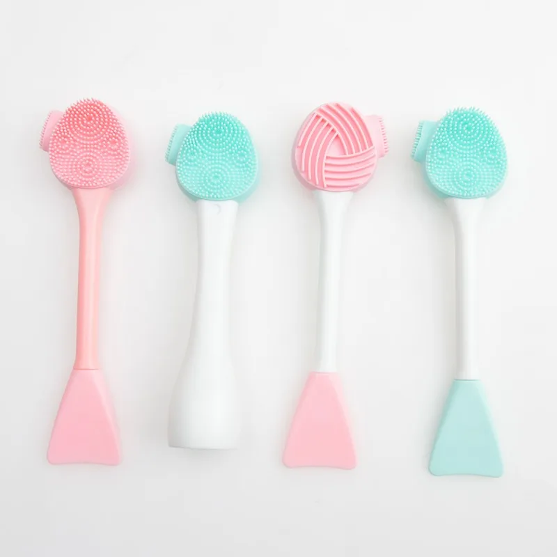 1 قطعة فرشاة تنظيف متعددة الأغ - مراجعة Silicone Face Scrubber Electric وسعره