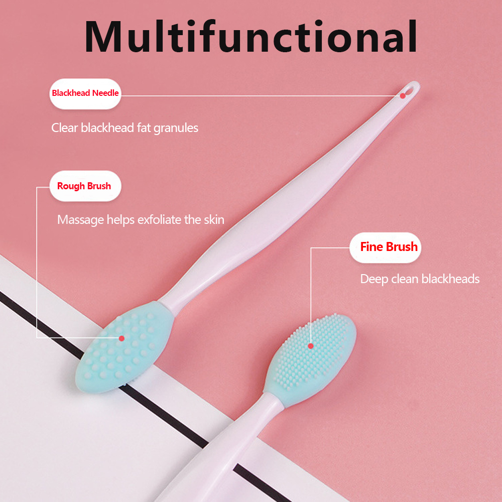 1 قطعة/4 قطعة العناية بالبشرة  - مراجعة Silicone Face Scrubber Electric وسعره