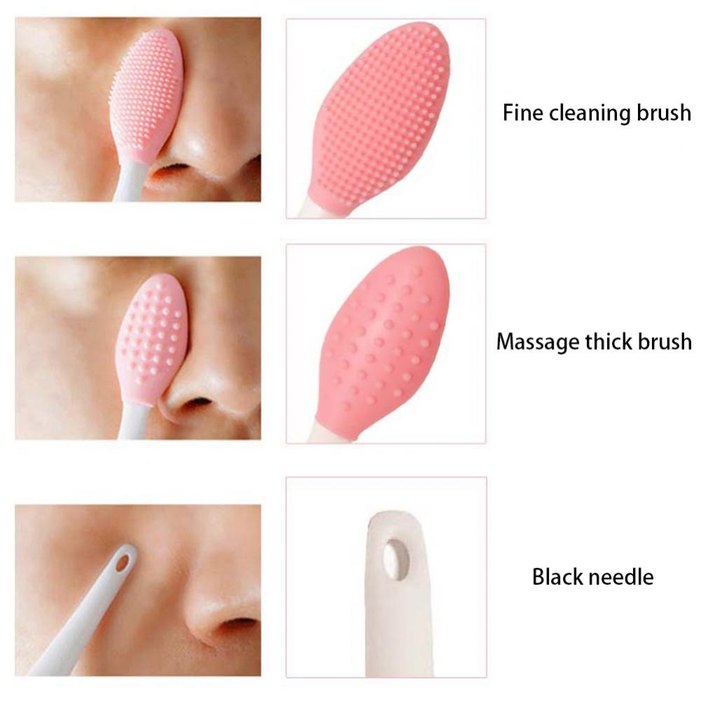 1 قطعة/4 قطعة العناية بالبشرة  - مراجعة Silicone Face Scrubber Electric وسعره