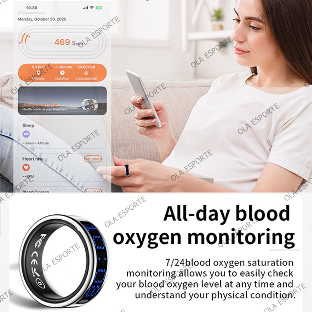 حلقة ذكية جديدة رفيعة للغاية و - مراجعة Health Monitors وسعره
