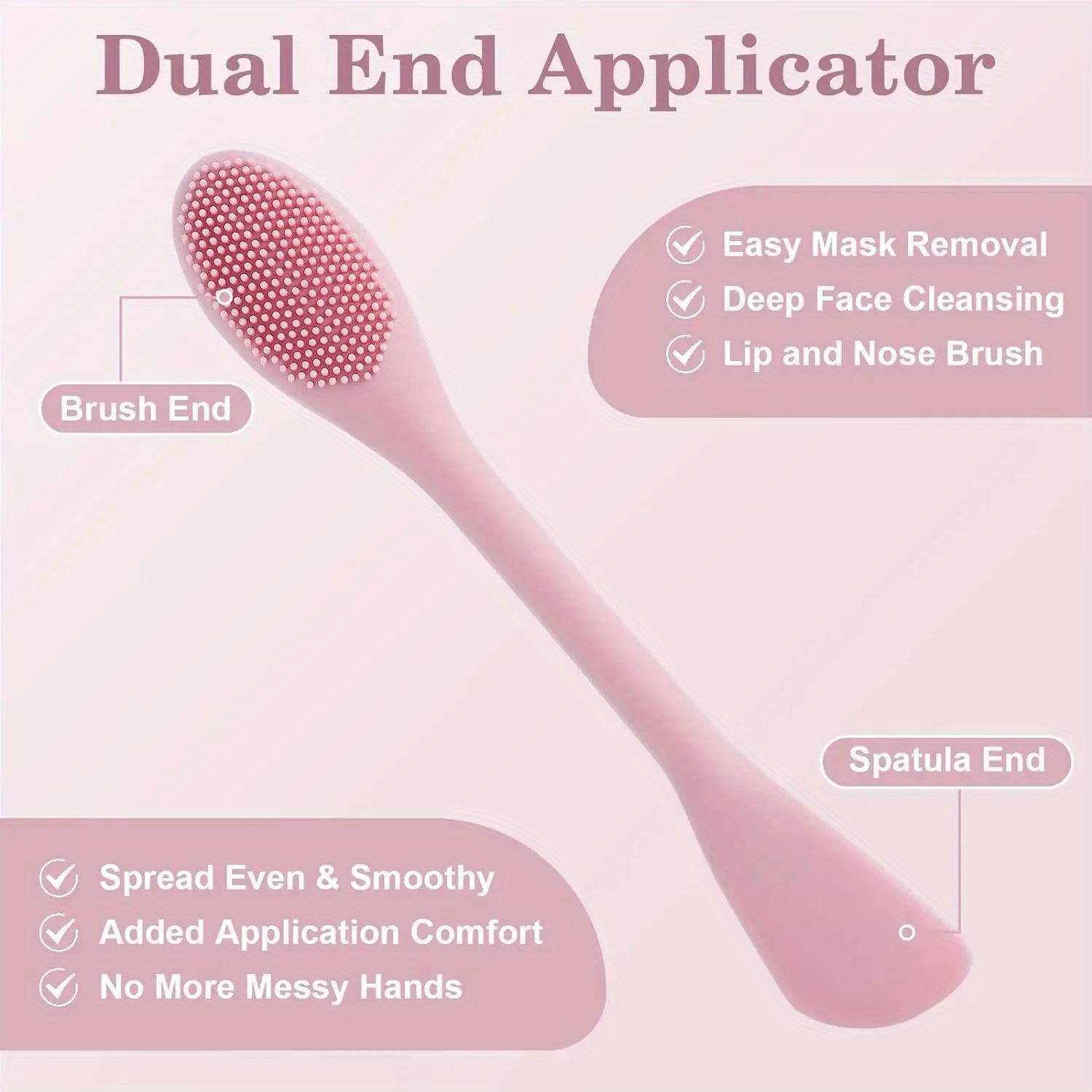 مزدوج الرأس قناع الوجه فرشاة س - مراجعة Silicone Face Scrubber Electric وسعره