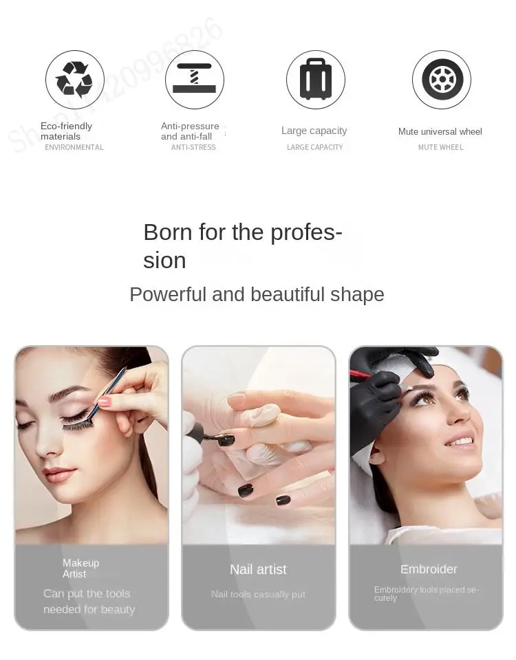 حقيبة مكياج احترافية كبيرة الس - مراجعة Makeup وسعره