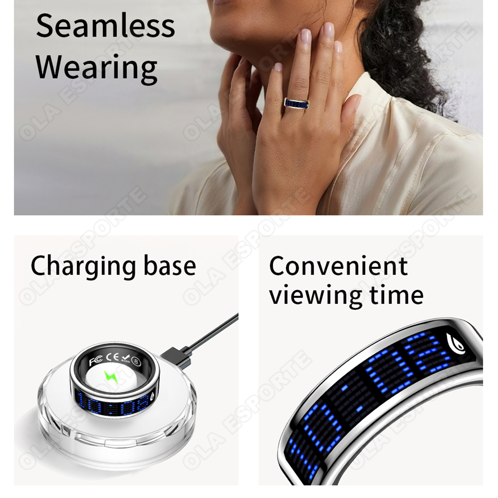 خاتم ذكي جديد 2026 مع ميزة تذك - مراجعة Health Monitors وسعره