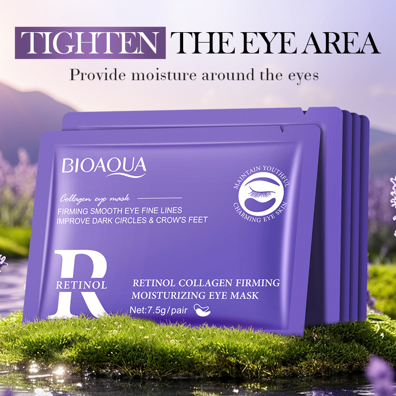 BIOAQUA ريتينول كريستال الكولا - مراجعة Collagen Under Eye Patches وسعره
