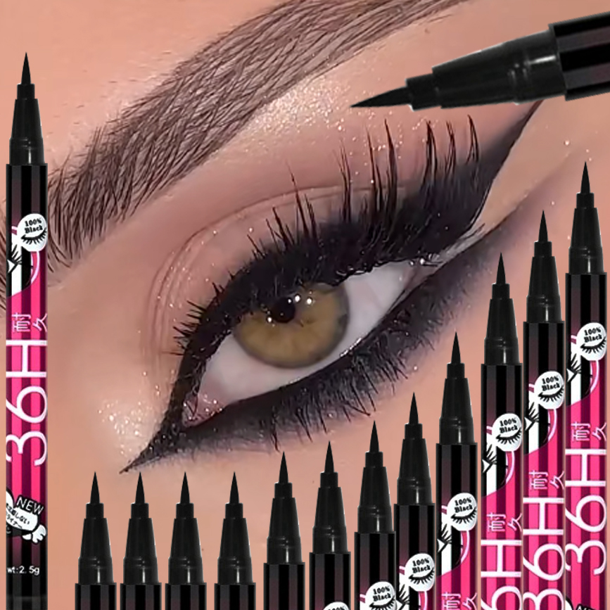 مجموعة أقلام تحديد العيون السا - مراجعة Waterproof Liquid Eyeliner Pen وسعره