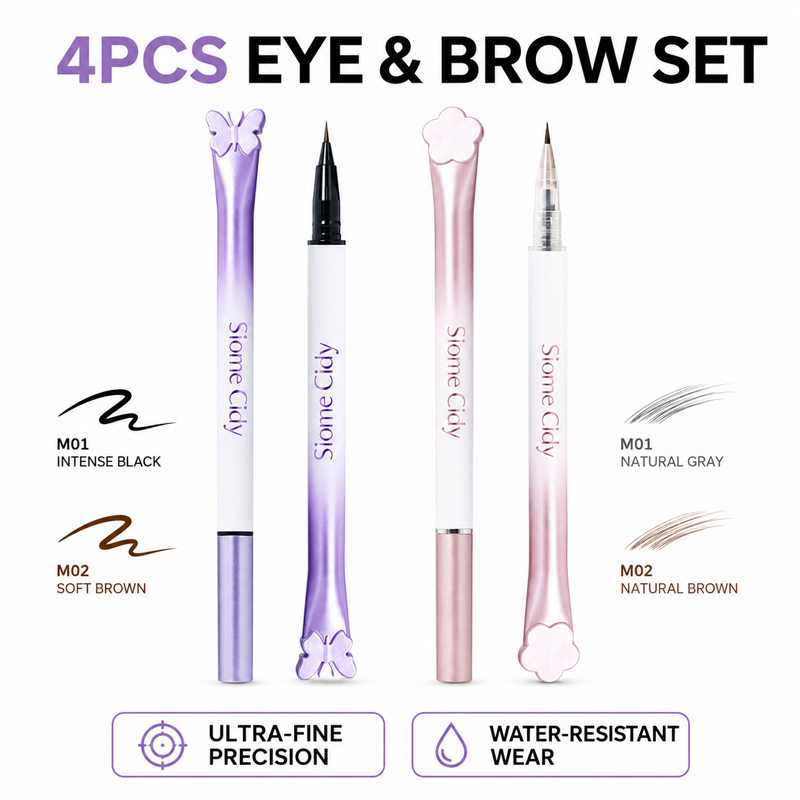 سيوم سيدي مجموعة من 4 قطع من ق - مراجعة Waterproof Liquid Eyeliner Pen وسعره