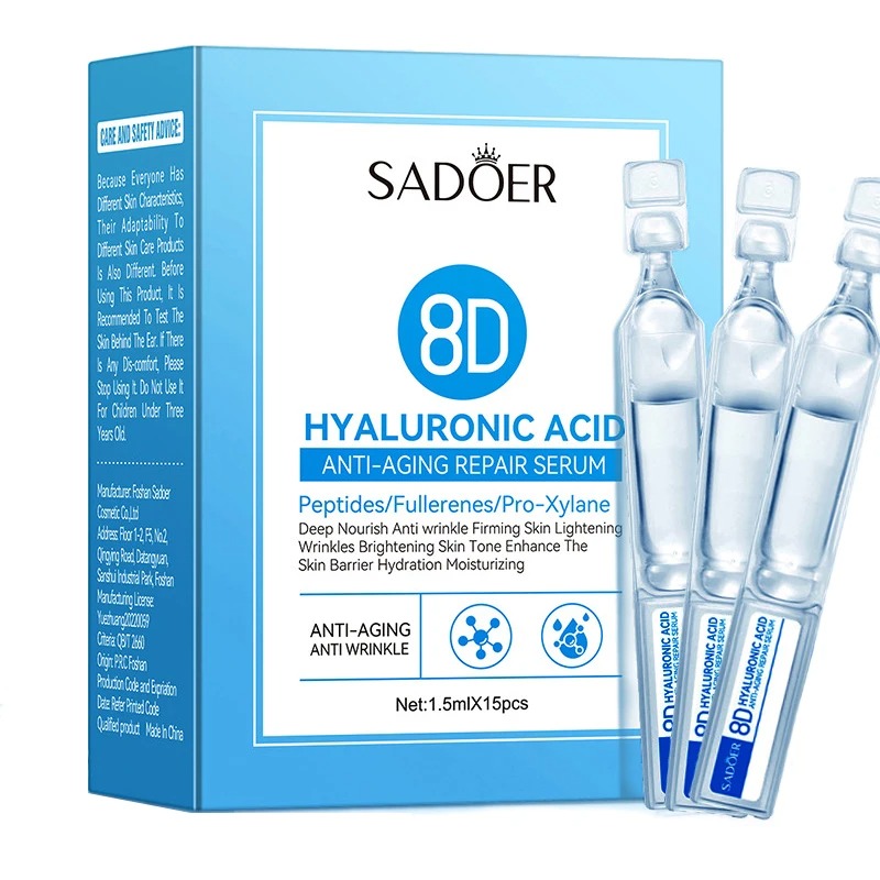علبة واحدة تحتوي على 15 قطعة م - مراجعة Hyaluronic Acid Facial Serum وسعره