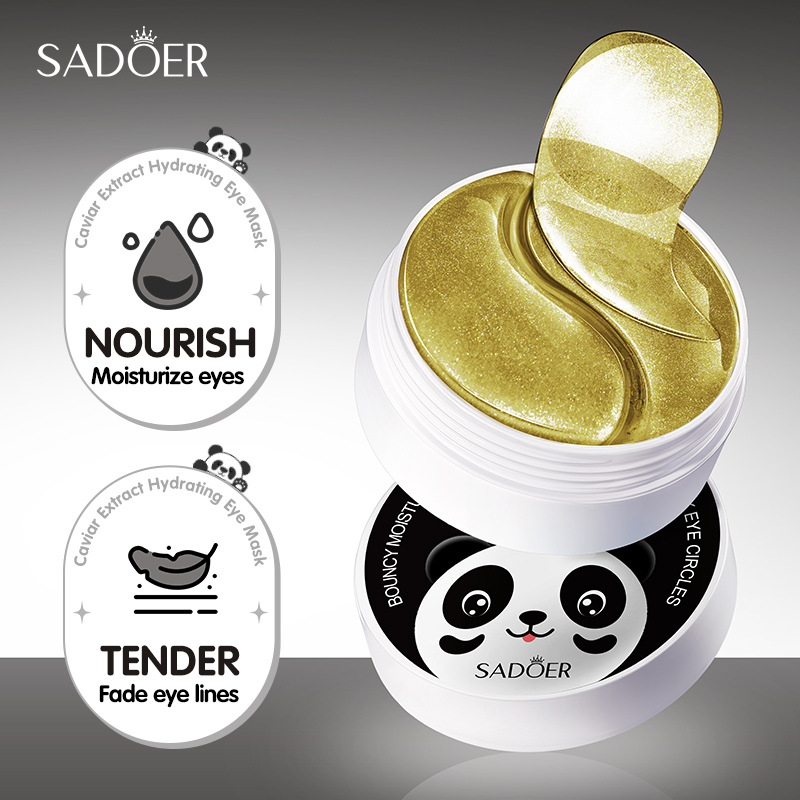60 قطعة SADOER كريستال الكولاج - مراجعة Collagen Under Eye Patches وسعره