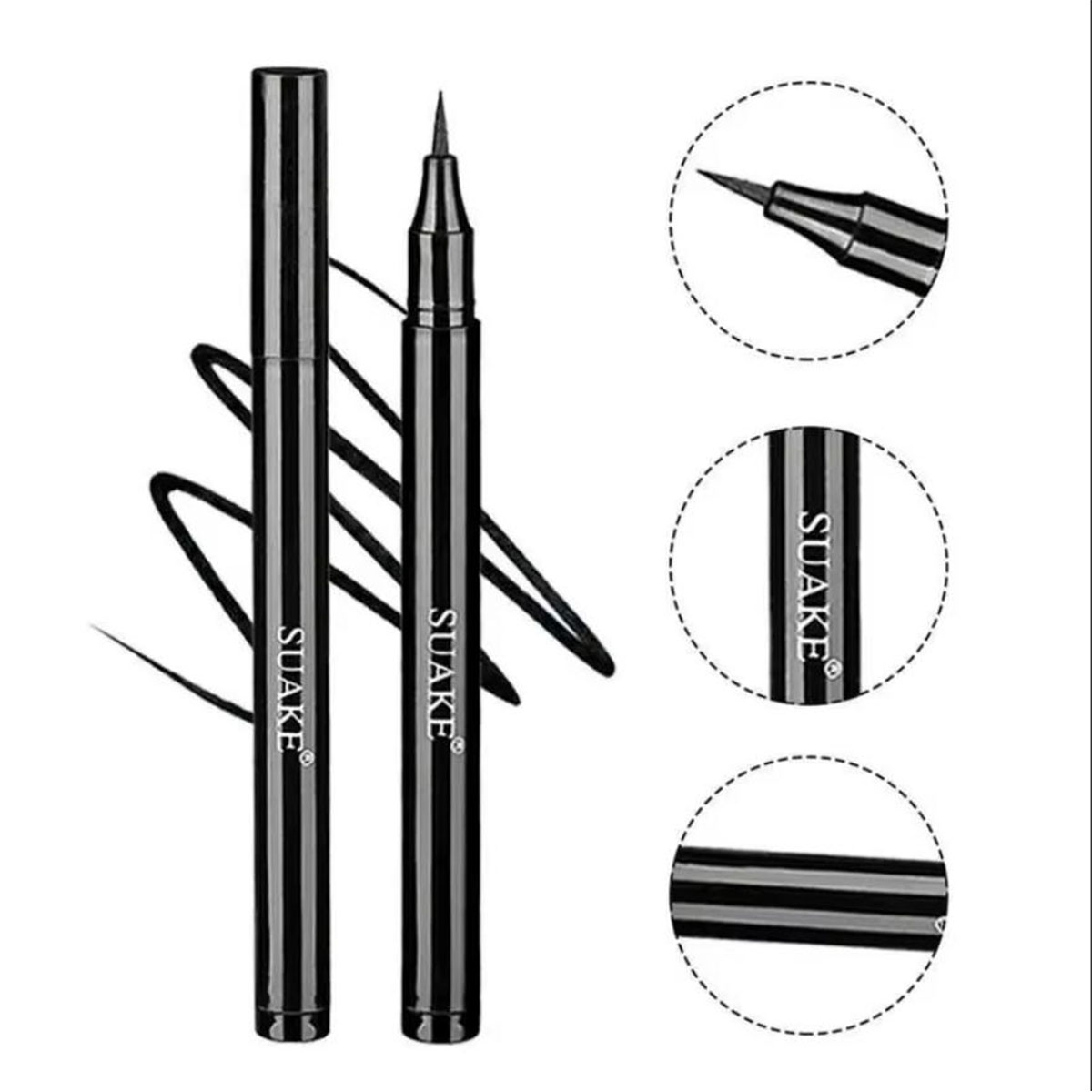 قلم آيلاينر سائل مقاوم للماء أ - مراجعة Waterproof Liquid Eyeliner Pen وسعره