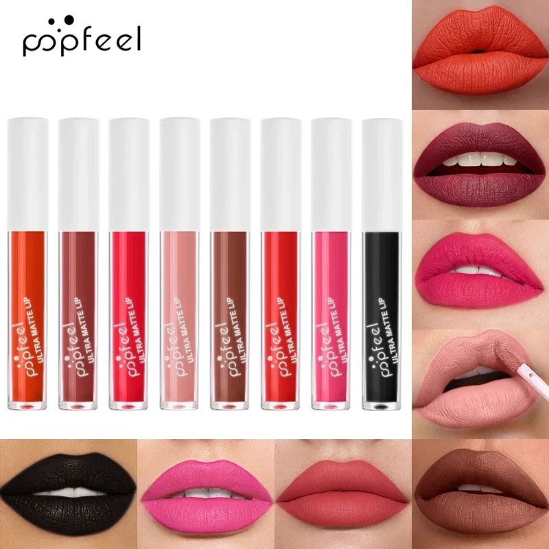 أحمر شفاه سائل أسود غير لامع م - مراجعة Matte Velvet Lip Tint Long Lasting وسعره