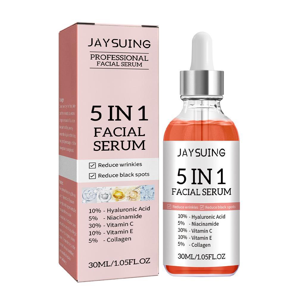 سيروم للوجه 5 في 1 بفيتامين سي - مراجعة Hyaluronic Acid Facial Serum وسعره