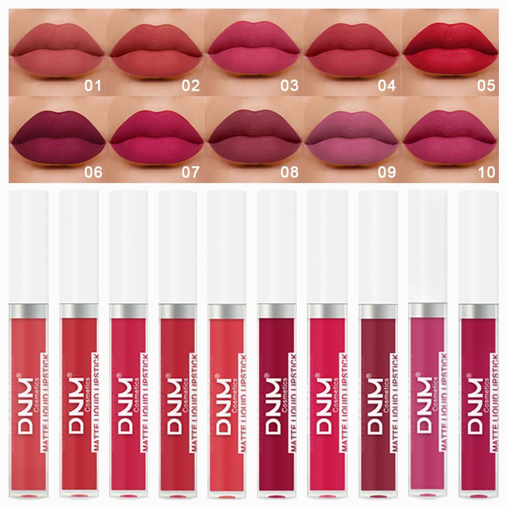 أحمر شفاه مات مخملي من DNM بـ  - مراجعة Matte Velvet Lip Tint Long Lasting وسعره