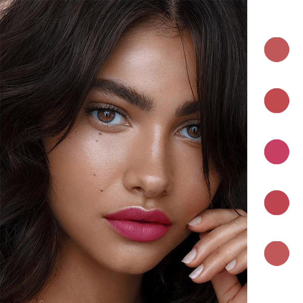أحمر شفاه مات مخملي من DNM بـ  - مراجعة Matte Velvet Lip Tint Long Lasting وسعره