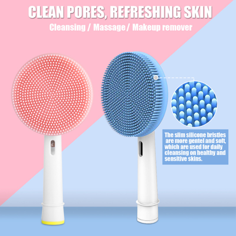 رأس بديل لفرشاة تنظيف الوجه مت - مراجعة Silicone Face Scrubber Electric وسعره