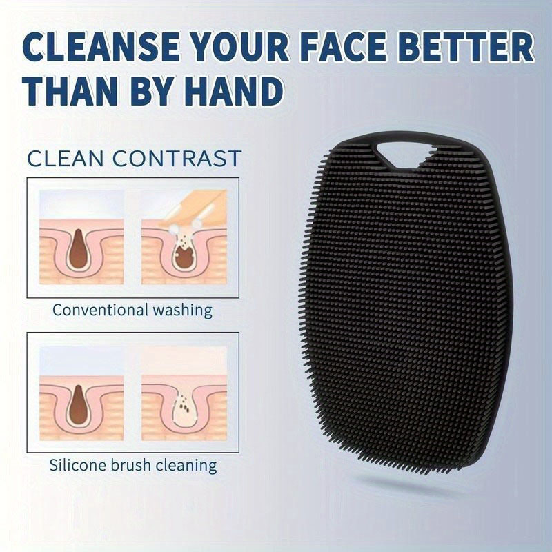 فرشاة استحمام سيليكون للتقشير، - مراجعة Silicone Face Scrubber Electric وسعره
