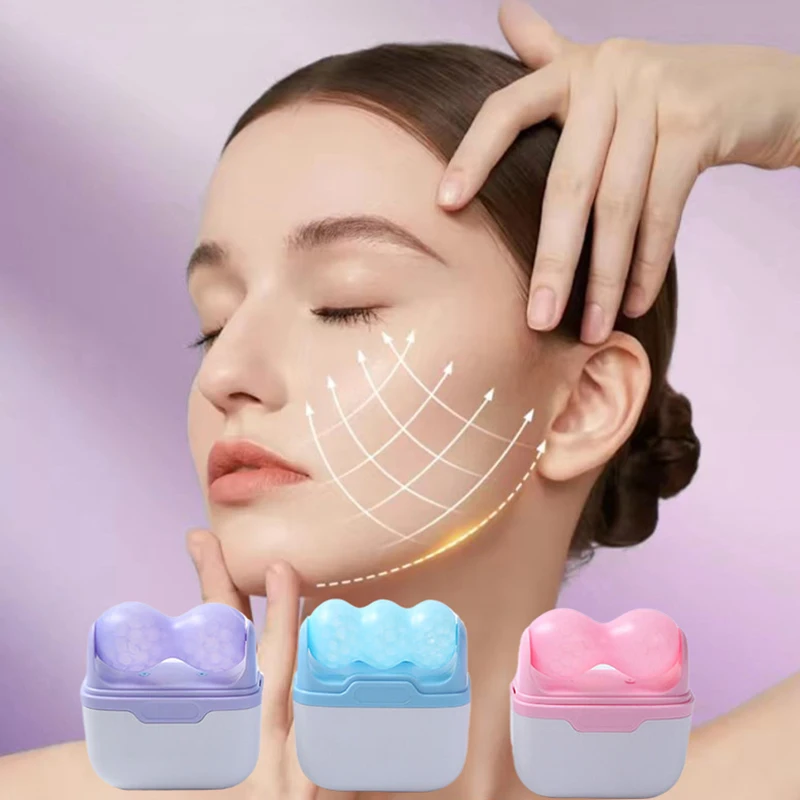 أسطوانة تدليك مزدوجة الرأس للو - مراجعة Face Ice Roller Puffiness وسعره